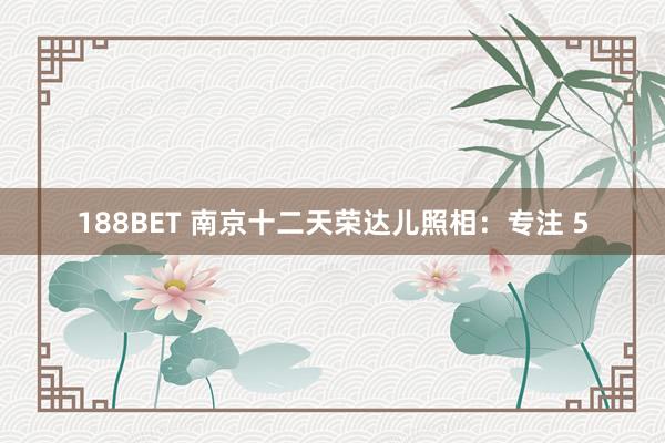 188BET 南京十二天荣达儿照相：专注 5